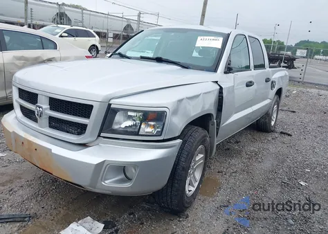 2010 Dodge Dakota Bighorn/Lonestar из США, поврежденный, VIN 1D7CW3GK4AS140049